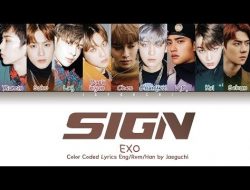 Lirik Lagu Sign – EXO