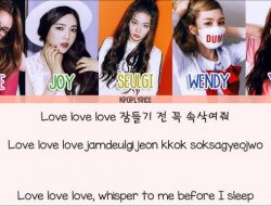 Lirik Lagu “Candy” – Red Velvet