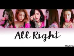 Lirik lagu All Right – red velvet